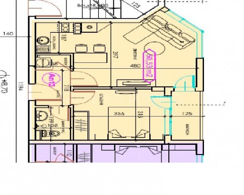 Двустаен апартамент - София, Изгрев