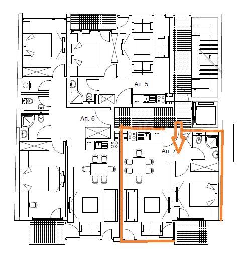 One bedroom apartment - Sofia, Beli brezi