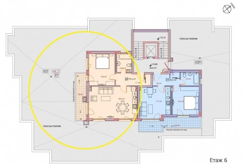 One bedroom apartment - Sofia, Manastirski livadi - east