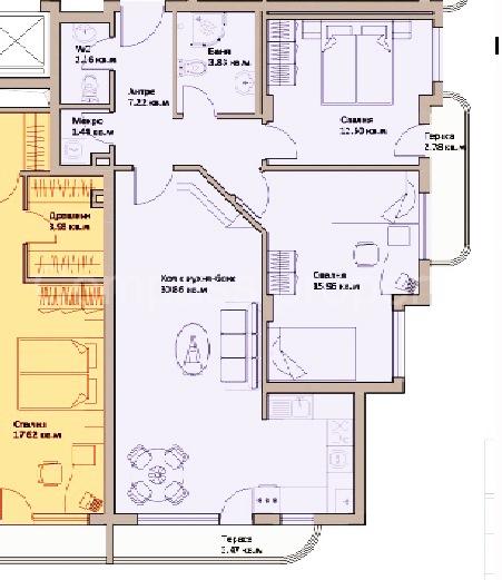 Two bedroom apartment - Sofia, Vitosha