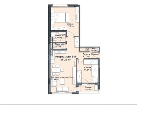 Two bedroom apartment - Sofia, Krastova vada
