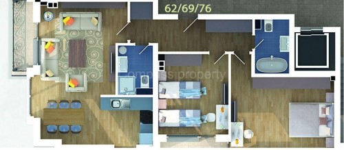 Two bedroom apartment - Sofia, Lagera