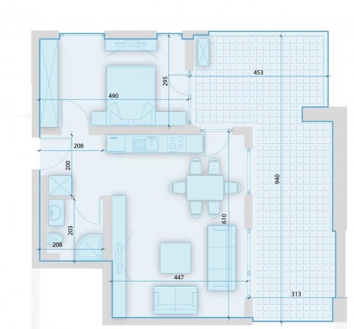 One bedroom apartment - Sofia, Geo Milev